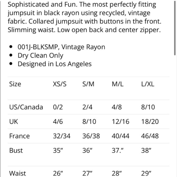 NWT Vanessa Mooney Cassie Black Jumpsuit Romper Pant Suit Jumper - Picture 3 of 7